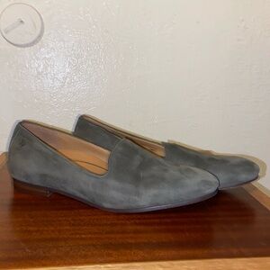 VIONIC 6 OLIVE GREEN loafer suede